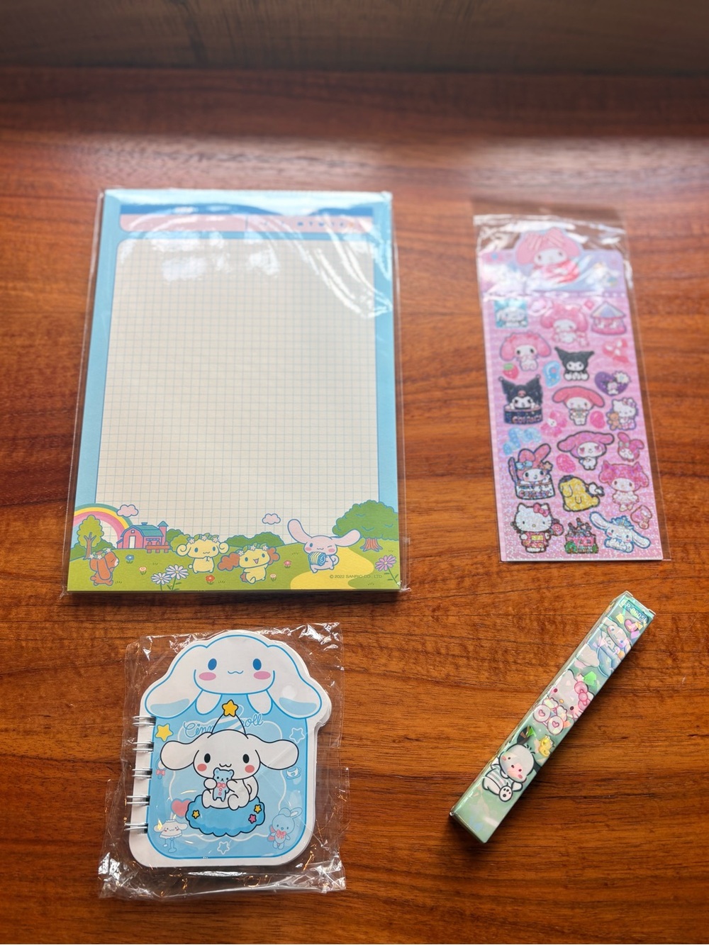 Cinnamoroll stationary bundle